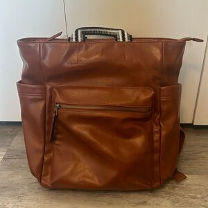 Large backpack used for diaper & toddler bag